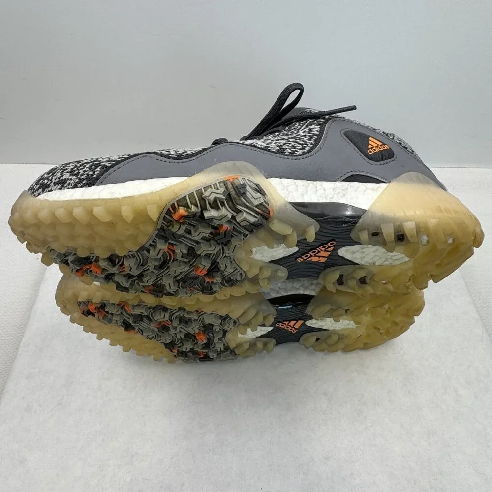 Adidas Mens Size 8 Gray Codechaos 21 Golf Shoes Primeblue Spikeless Lace Up - Picture 7 of 13